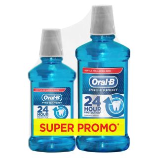 ORAL-B Pro-Expert Professional, apa gura, pachet promo 500 ml + 250 ml