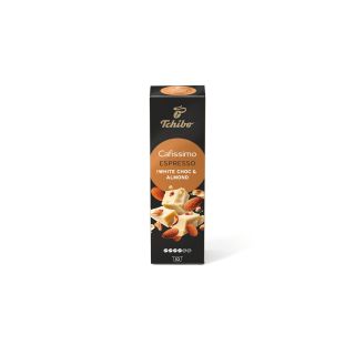 CAFISSIMO Espresso White Choc & Almond, cafea capsule, cu aroma de ciocolata alba si migdale, 10 buc