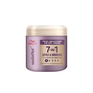 WELLAFLEX 7 in 1, crema anti-electrizare, cu fixare delicata, fixare 1/5, 150 ml
