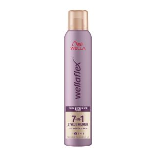 WELLAFLEX 7 in 1, spuma de par, cu fixare flexibila, fixare 2/5, 200 ml