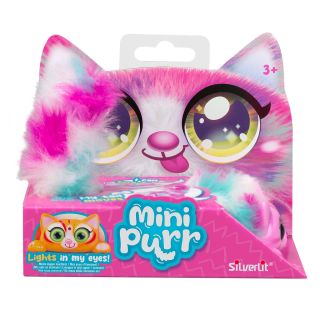 MINI PURRS Pisicuta, jucarie de plus, interactiva, diverse modele
