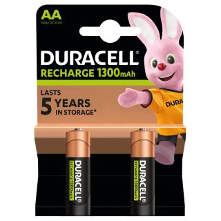 DURACELL Recharge, acumulatori, AA 1300 mAh, 2 buc