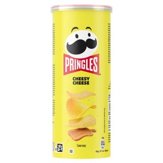 PRINGLES Cheese, chips, cu gust de branza, 125 g