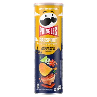 PRINGLES Passport Flavours, chips, Mexican spicy salsa, 165 g