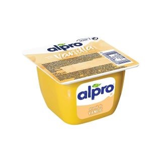 ALPRO Dessert Gusto Vaniglia, gustare, desert din soia, cu aroma de vanilie, 4x125 g