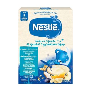 NESTLE Baby, cereale, Somn Usor, grau cu 5 fructe, 250 g