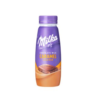 MILKA Caramel Flavour, lapte cu ciocolata, cu gust de caramel, 250 ml