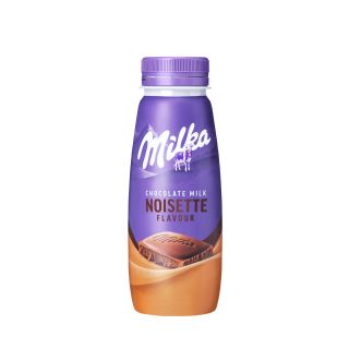 MILKA Noisette Flavour, lapte cu ciocolata, cu gust de alune de padure, 250 ml