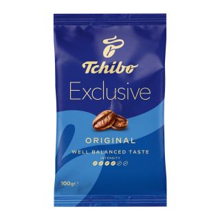 TCHIBO Exclusive, cafea prajita si macinata, 100 g