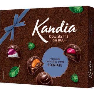 KANDIA Asortate, praline, 103.8 g, 1 buc