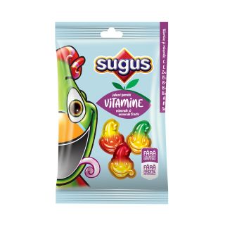 SUGUS JellyMania, jeleuri, vitamine, 75 g, 1 buc