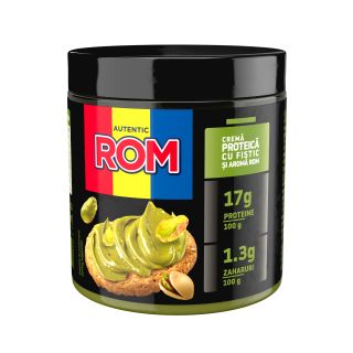 ROM Proteica, crema tartinabila, cu aroma de fistic, cacao si lapte, 230 g