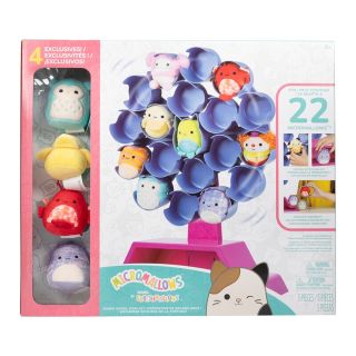SQUISHMALLOWS micromallows display roata, jucarie plus, diverse modele