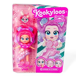 KOOKYLOOS Candy Land Lollipop, papusa, 1 model