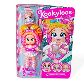 KOOKYLOOS Candy Land Marshmallow, papusa, 1 model
