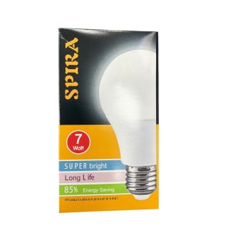 SPIRA 7 W, bec LED, E27, 450 lm, lumina rece 6500K, 1 buc