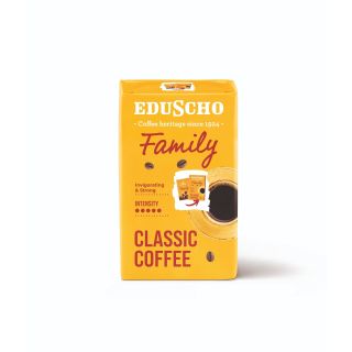 EDUSCHO Family, cafea prajita si macinata, 250 g