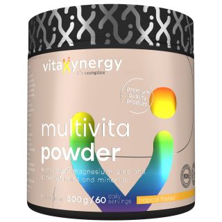 VITAXYNERGY it's complex, supliment alimentar, Multivita pudra cu aroma tropicala, 300g