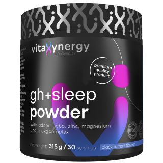 VITAXYNERGY it's complex, supliment alimentar, pudra cu aroma de coacaze negre Gh+Sleep, 315g