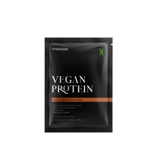 VITAXYNERGY it's protein, pudra proteica, din zer, cu aroma de caramel sarat, monodoza, 30g