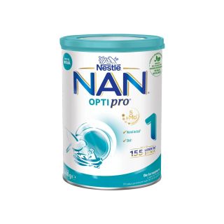 NESTLE NAN Optipro 1 HM-O, formula speciala lapte praf, premium de inceput de la nastere, 400 g
