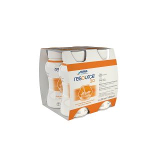 NESTLE Resource 2.0, aliment destinat unor scopuri medicale speciale cu aroma de caise, 4x200 ml