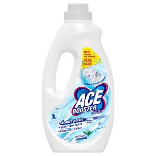 ACE Booster Whites, solutie pentru indepartat petele, fara clor, parfumat, 1 l