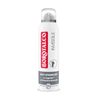 BOROTALCO Invisible Grey, Antiperspirant, spray, 150 ml
