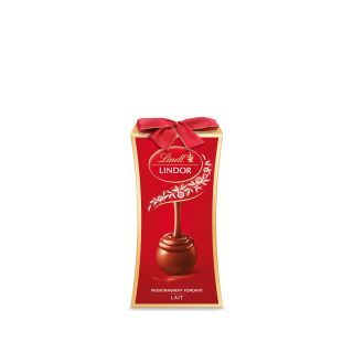LINDT Lindor, bomboane de ciocolata, cu lapte, 75 g