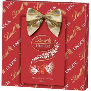 LINDT Lindor, bomboane de ciocolata, cu lapte, 137 g