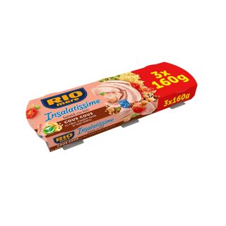 RIO MARE Insalatissime, salata, de Ton cu cus-cus 3x160 g