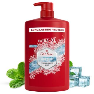 OLD SPICE Cold Spice, gel de dus, 3 in 1, 1000 ml