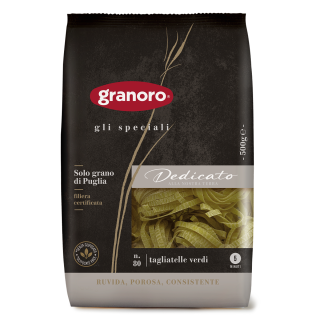GRANORO DEDICATO TAGLIATELLE VERDI N.80 , paste, 500 g