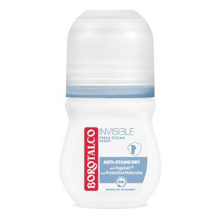 BOROTALCO Invisible Blue, roll-on, 50 ml
