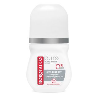 BOROTALCO Pure Grey, deodorant, roll-on, 50 ml