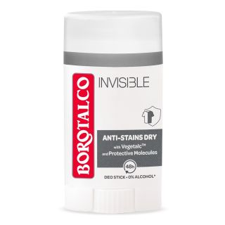 BOROTALCO Men Invisible, stick, 40 ml
