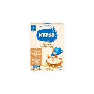NESTLE Baby, 8 cereale, Bifidus, 250 g