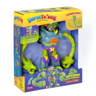 SUPERTHINGS RESCUE FORCE ROBOT TRASHER, figurine