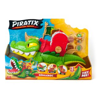 PIRATIX set de joaca, figurine, King Croc