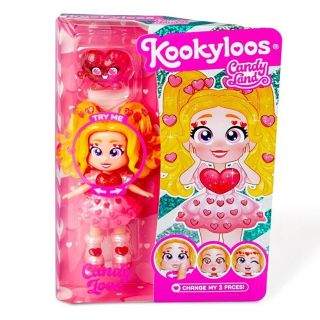 KOOKYLOOS Candy Land, papusa, 6 modele