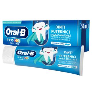 ORAL-B Pro Kids, pasta de dinti, pentru copii, 0-6 ani, 50 ml