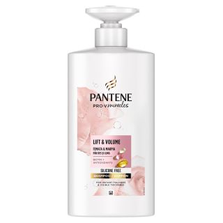 PANTENE Pro-V Lift & Volume, sampon, pentru par uscat, tratat sau decolorat, 500 ml