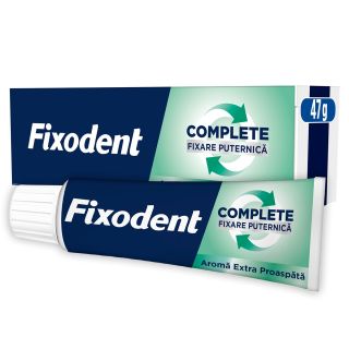 FIXODENT Complete Extra Fresh, crema adeziva pentru proteza dentara, 47 g