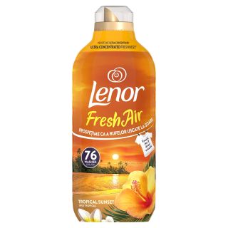 LENOR Fresh Air Tropical Sunset, balsam de rufe, 76 spalari, 1.064 l