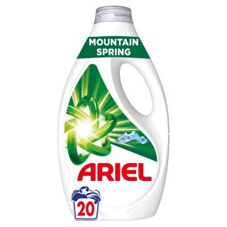 ARIEL Mountain Spring, detergent automat de rufe, lichid, 20 spalari, 0.9 l