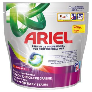 ARIEL Professional Color, detergent automat de rufe, capsule, 60 buc