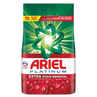 ARIEL Extra Stain Removal, detergent automat de rufe, pudra, 70 spalari, 4.55 kg