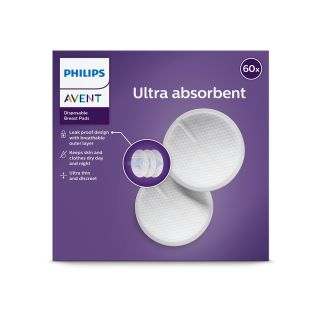 PHILIPS SCF2541/61, tampoane mamare, 60 buc