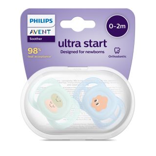 PHILIPS SCF075/04 Avent Ultra Air, suzeta, 0-2 luni, 2 buc