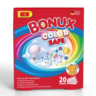 BONUX 3 in 1 Color, servetele anti-transfer, 20 buc